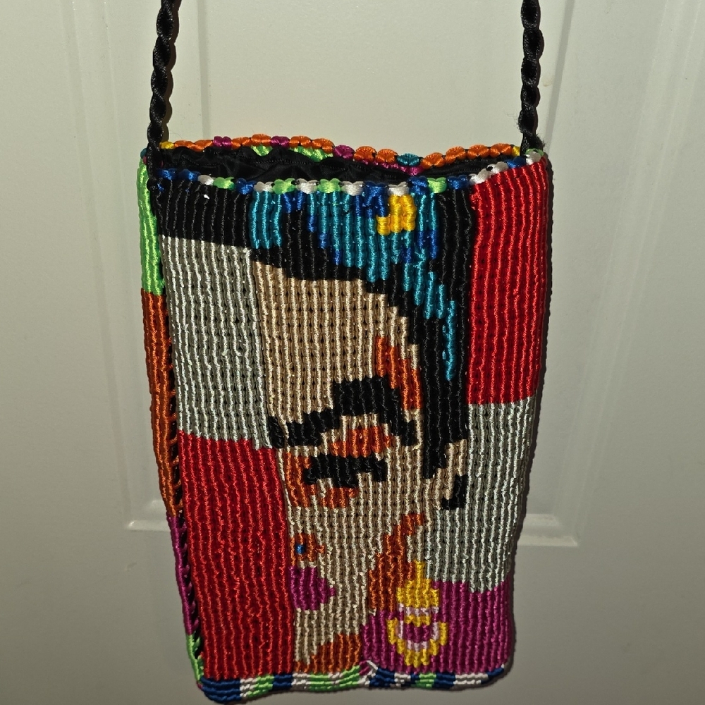 FRIDA KAHLO Colorful Hand Sewn Women's Bag